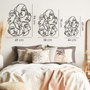 Wallity Faces Line Art- APT743 M